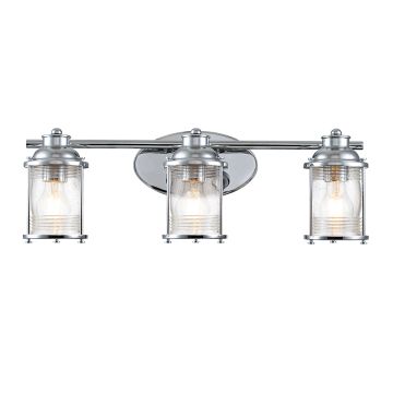 Quintiesse ASHLAND BAY QN-ASHLANDBAY3-PC-BATH Konsollampa 3x60W/E27 IP44