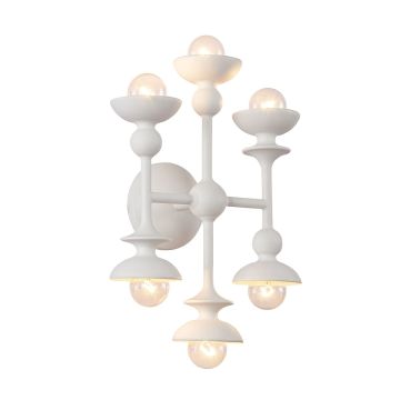 Quintiesse Cadence QN-CADENCE-6WB-WHT Konsollampa 6x60W/E14 IP20