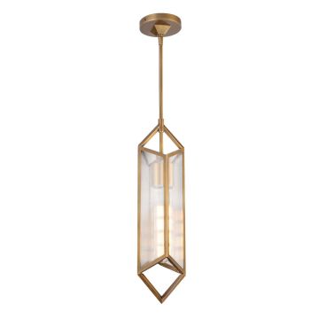 Quintiesse Cairo QN-CAIRO-1P-VBS-CR Hängande lampa 1x60W/E27 IP20
