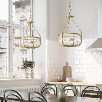 Quintiesse ROUX QN-ROUX3-NBR Hängande lampa 3x60W/E27