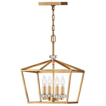Quintiesse STINSON QN-STINSON-4P-M-DBR Hängande lampa 4x60W/E14