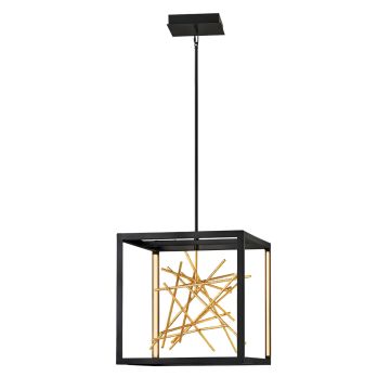 Quintiesse STYX QN-STYX-LED-P-BG Hängande lampa 48W/LED Tape 3000k