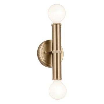 Quintiesse Torche QN-TORCHE-2W-CPZ Konsollampa 2x3W/G9 3000K 600lm IP44