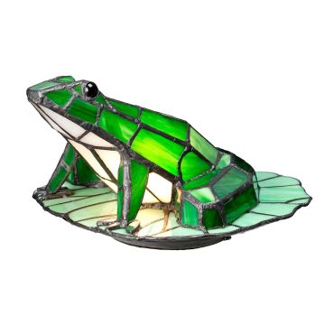 Elstead Lighting TIFFANY ANIMAL LAMPS QZ-FROG-TL Bordslampa 1x3W/G9 3000K 320LM