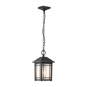 Quoizel Cedar Point QZ-CEDAR-POINT8-M-BK Hängande lampa 1x60W/E27 IP44