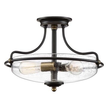 Quoizel Griffin QZ-GRIFFIN-SFS-C-PNAB Taklampa 3x60W/E27