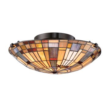 Quoizel Inglenook QZ-INGLENOOK-F-SMALL Taklampa 2x60W/E27 IP20