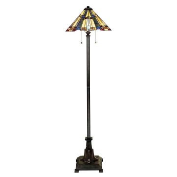 Quoizel INGLENOOK QZ-INGLENOOK-FL Golvlampa 2x60W/E27