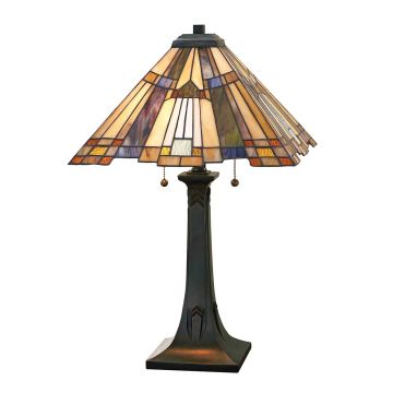Quoizel INGLENOOK QZ-INGLENOOK-TL Bordslampa 2x60W/E27