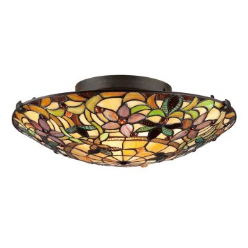 Quoizel KAMI QZ-KAMI-F Taklampa 2x60W/E27