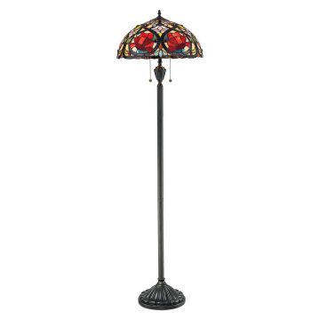 Quoizel LARISSA QZ-LARISSA-FL Golvlampa 2x60W/E27