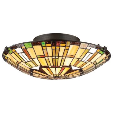 Quoizel Reed QZ-REED-F-VB Taklampa 2x60W/E27 IP20
