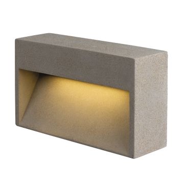 SLV CONCRETO 1006405 Konsollampa 1x12W/LED 3000K 470lm IP65