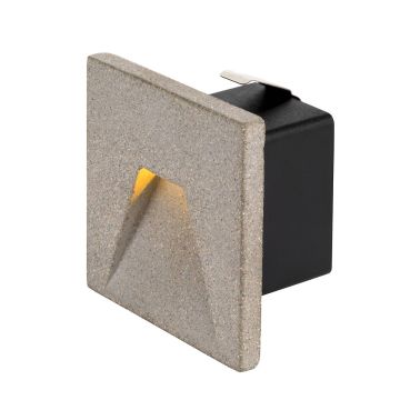 SLV CONCRETO 1006406 Infälld trappbelysning 1x3.2W/LED 3000K 45lm IP65