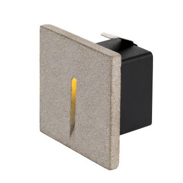 SLV CONCRETO 1006407 Infälld trappbelysning 1x3.2W/LED 3000K 15lm IP65