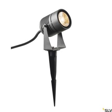 SLV LED SPIKE 1002201 Trädgårdsstrålkastare 1x6W/LED 3000K 400LM IP55