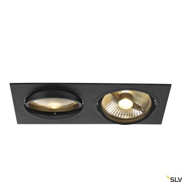SLV NEW TRIA 113840 Inbyggd downlight 2x75W/GU10/ES111 IP20