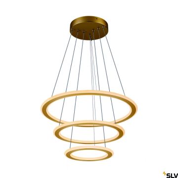 SLV ONE FLAT 1007703 Hängande lampa 3x58W/LED 2700K|3000K 3500lm/3700lm IP20