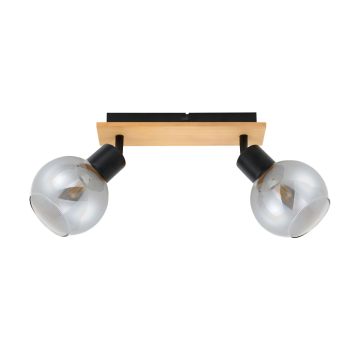 Italux Barel SPL-67535-2-BK-WO Spotlampa 2x40W/E27 IP20