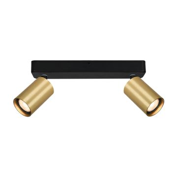 Italux Nesto SPL-23436-2-BK-GD Spotlampa 2x10W/GU10 IP20