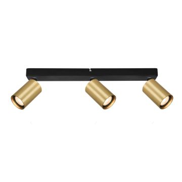 Italux Nesto SPL-23436-3-BK-GD Spotlampa 3x10W/GU10 IP20