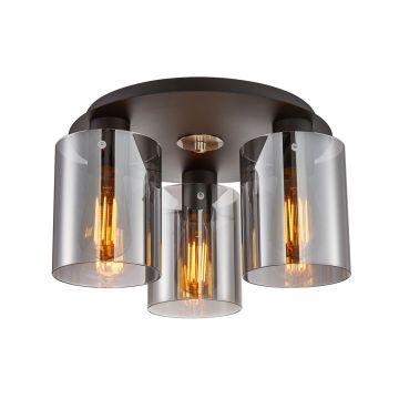Italux Sardo SPL-5581-3SC-BK-SG Taklampa 3x40W/E27 IP20