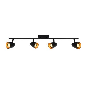 Italux Tino SPL-36748-4-BK-GD Spotlampa 4x10W/GU10 IP20
