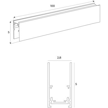 Maxlight MAX NT0002 Skenkabel ip20