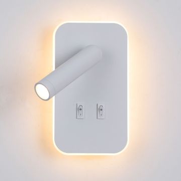Italux Doria WL-83957-1-WH Konsollampa 2x8W/LED 3000K 559lm IP20