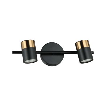Italux Elice WL-58892-2-BK-BRO Konsollampa 2x35W/GU10 IP20