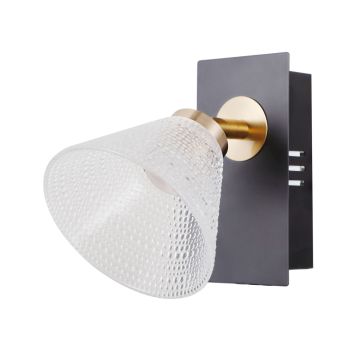 Italux Orella WL-34393-1-BK-HBR Konsollampa 1x4W/LED 3000K 197lm IP20