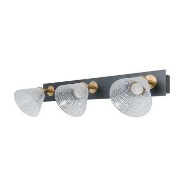Italux Orella WL-34393-3-BK-HBR Konsollampa 3x12W/LED 3000K 750lm IP20