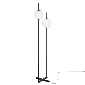 Maytoni THE SIXTH SENSE Z020FL-L12BK Golvlampa 2x12W/LED 3000K 750LM IP20