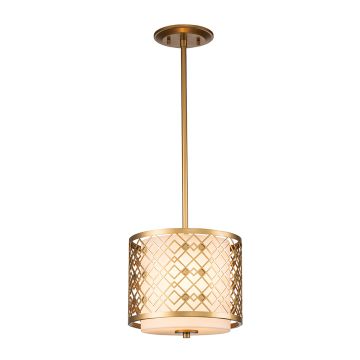 Elstead Lighting Ziggy ZIGGY-1P-S-LG Hängande lampa 2x40 W/E14