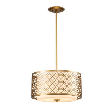Elstead Lighting Ziggy ZIGGY-2P-M-LG Hängande lampa 2x60 W/E27