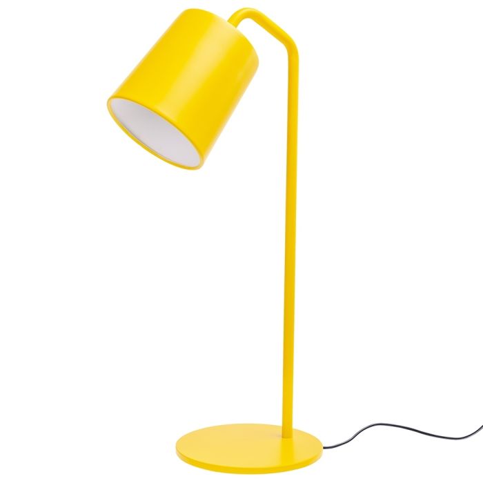 King Home-FLAMING TABLE-MT7097-1.YELLOW-KNGMT7097-1.YELLOW